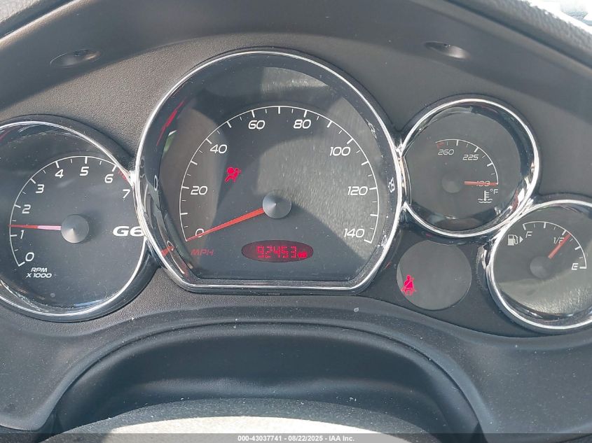 2009 Pontiac G6 Gt VIN: 1G2ZH17NX94146424 Lot: 43037741