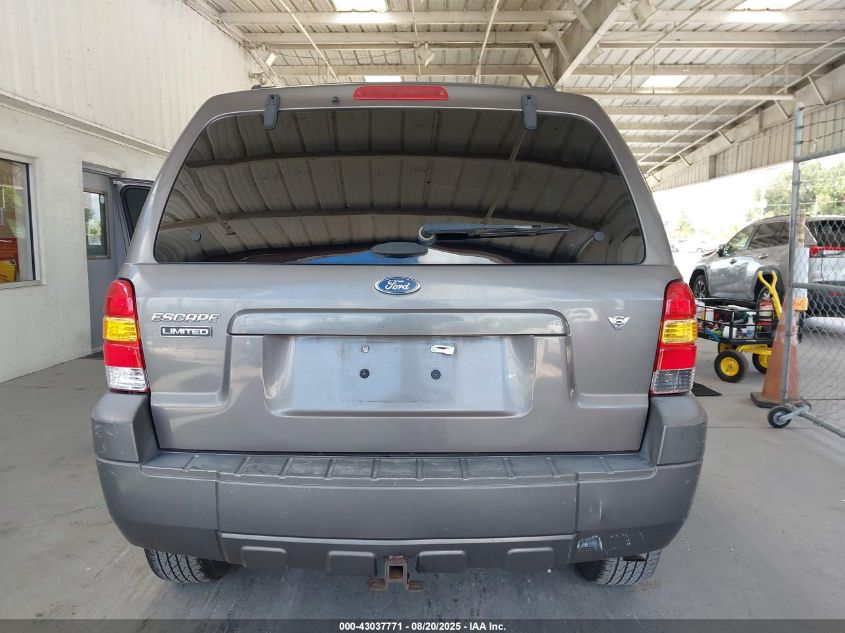 2006 Ford Escape Limited VIN: 1FMYU04156KC87211 Lot: 43037771