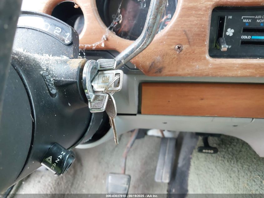 1991 Chevrolet G20 VIN: 2GBEG25K7M4133150 Lot: 43037810