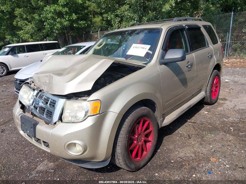 Vin: 1fmcu0d75cka81249, lot: 43532128, ford escape xlt 20122