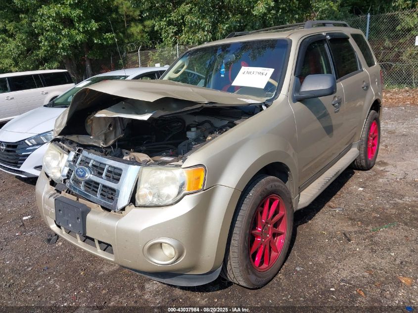 2012 Ford Escape Xlt VIN: 1FMCU0D75CKA81249 Lot: 43037984