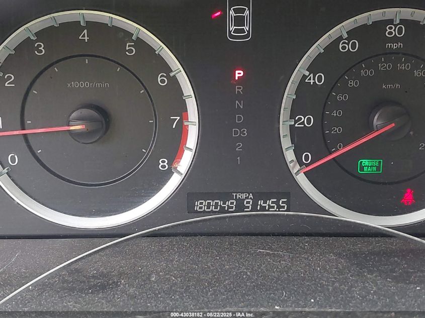 2011 Honda Accord 2.4 Se VIN: 1HGCP2F67BA136737 Lot: 43038182