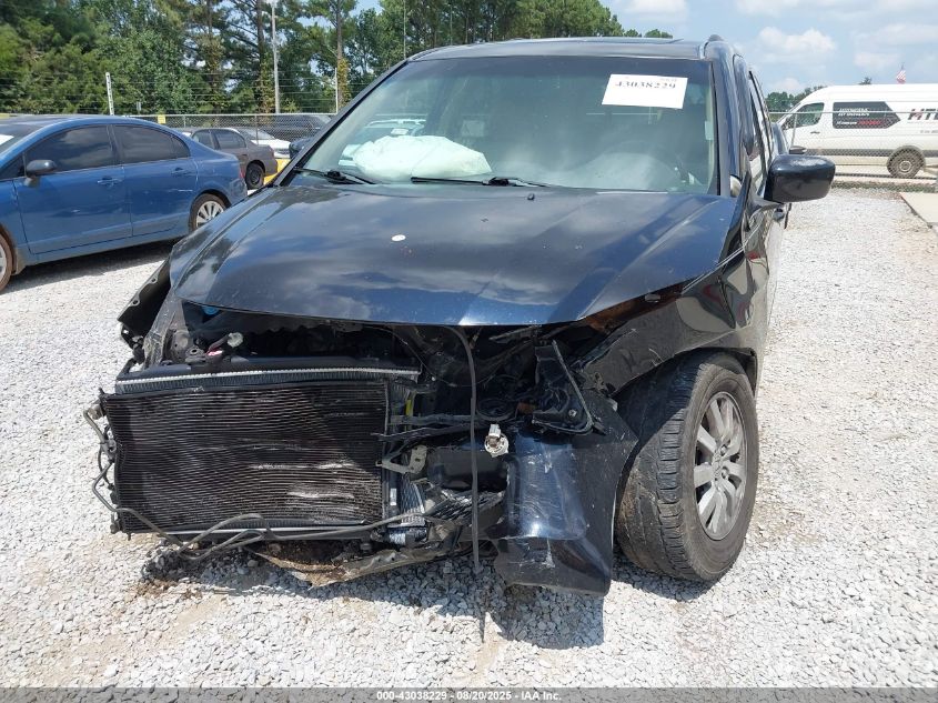 2009 Honda Odyssey Ex-L VIN: 5FNRL38729B051743 Lot: 43038229