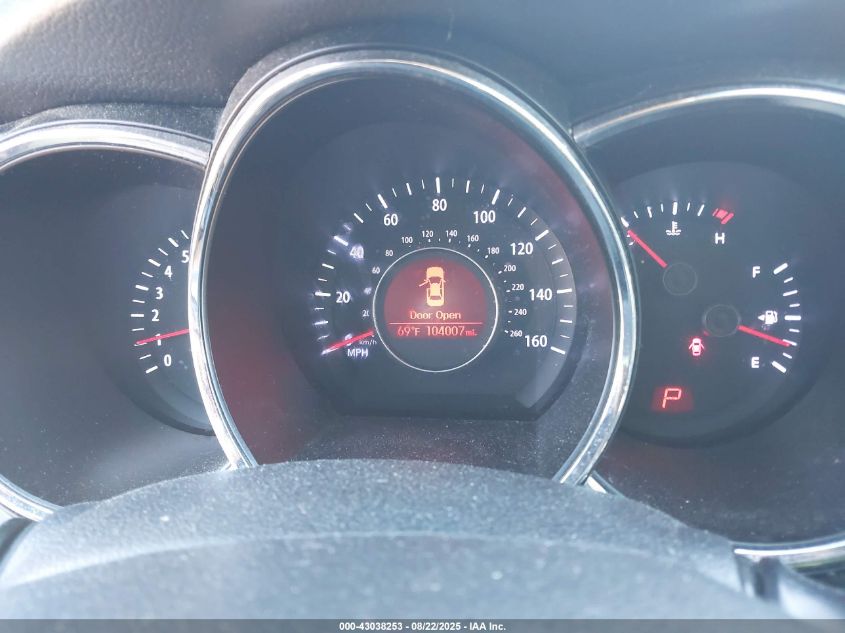 2012 Kia Optima Lx VIN: 5XXGM4A70CG045352 Lot: 43038253