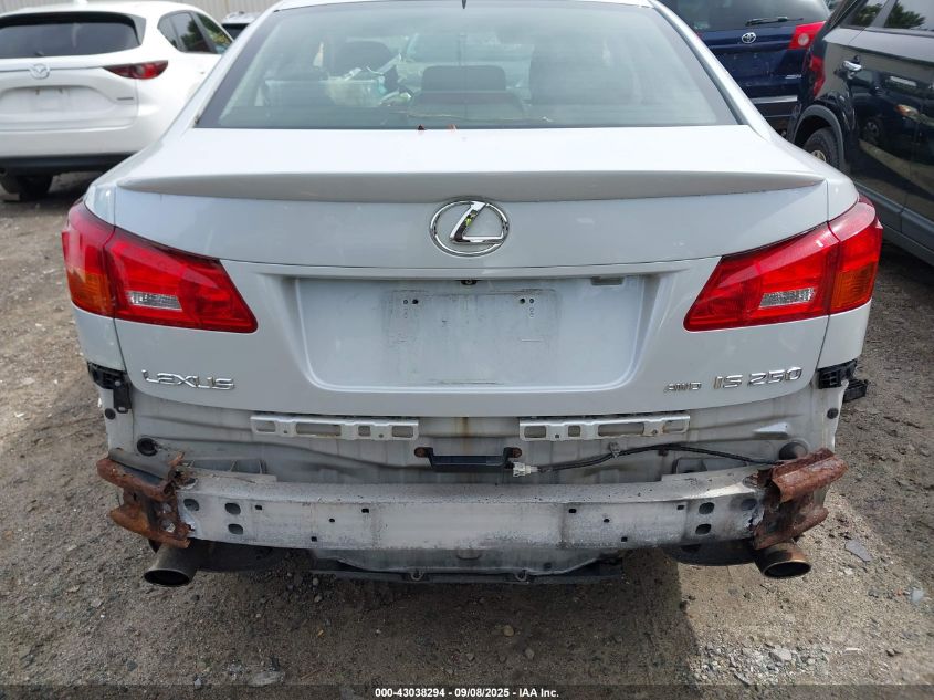 2008 Lexus Is 250 VIN: JTHCK262385024107 Lot: 43038294