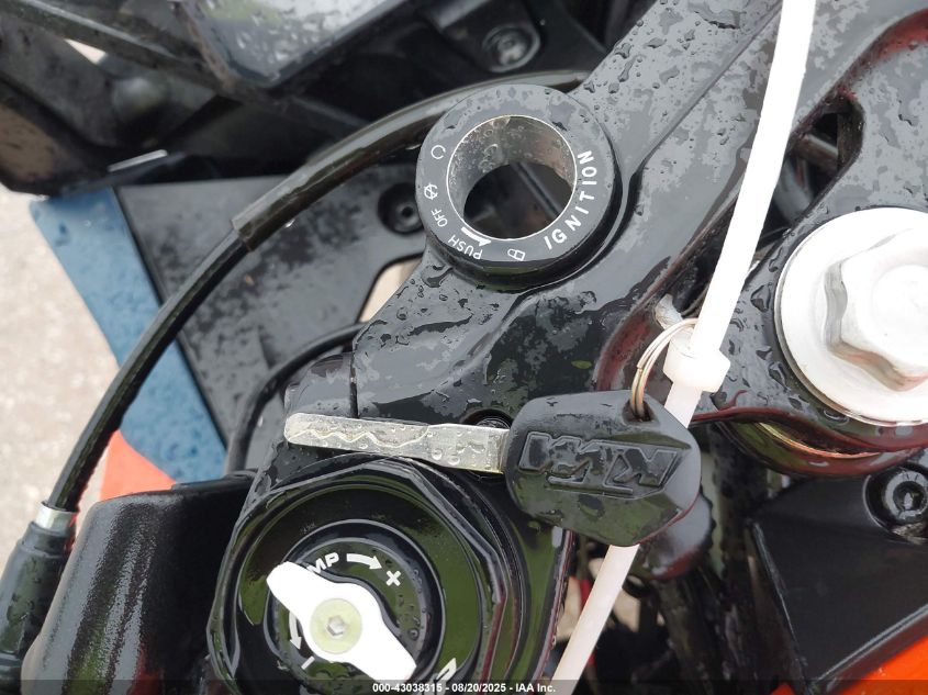 2022 Ktm 390 Rc VIN: MD2JYJ408NC214652 Lot: 43038315