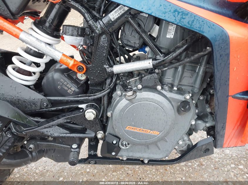2022 Ktm 390 Rc VIN: MD2JYJ408NC214652 Lot: 43038315