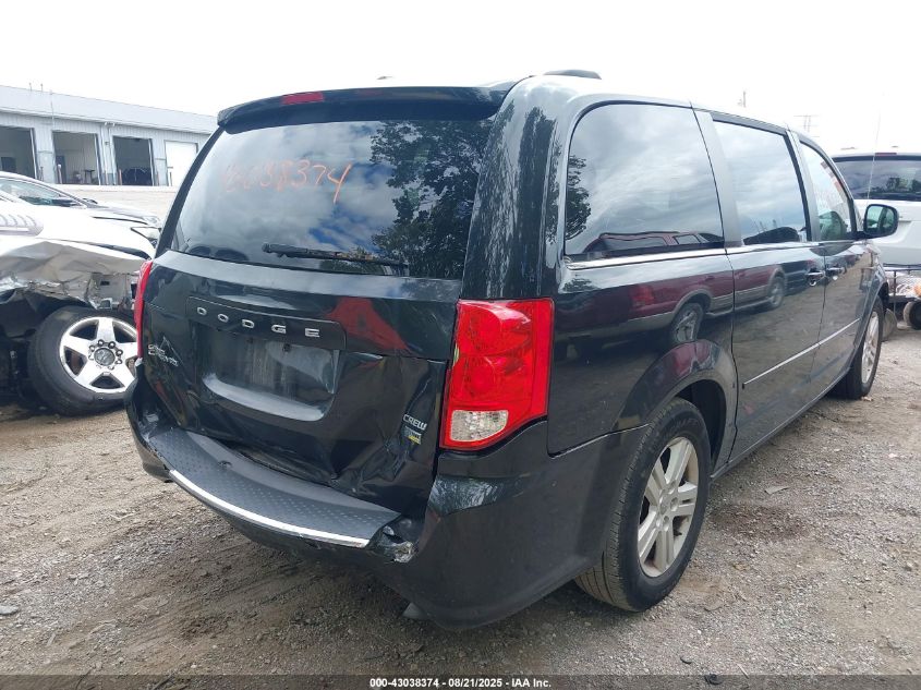 2012 Dodge Grand Caravan Crew VIN: 2C4RDGDGXCR404140 Lot: 43038374