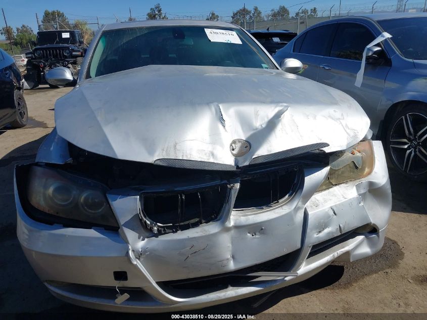 2006 BMW 330I VIN: WBAVB33566KR73533 Lot: 43038510