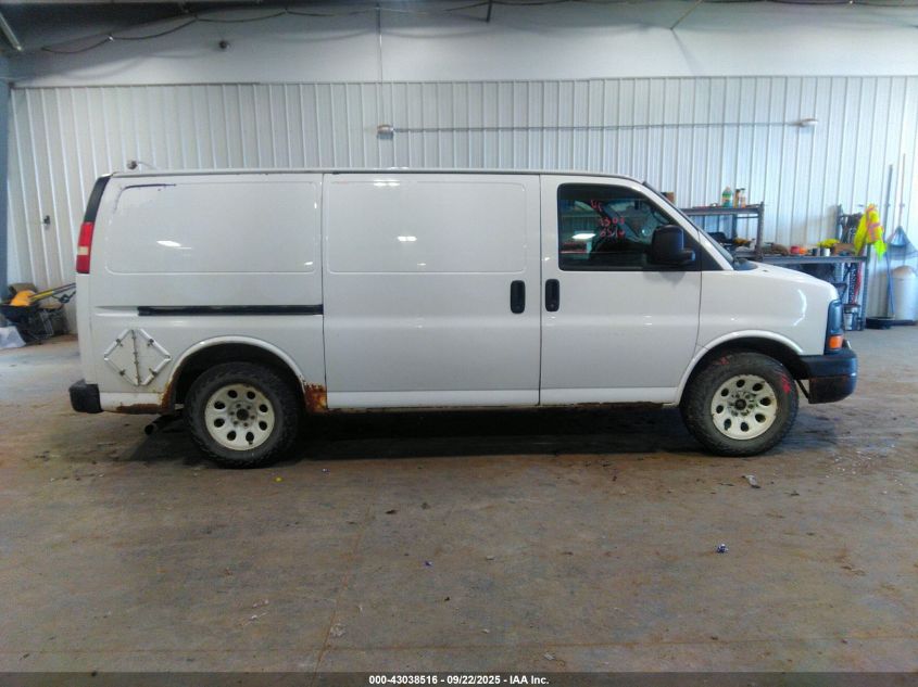 2012 GMC Savana 1500 Work Van VIN: 1GTS8AF46C1190919 Lot: 43038516
