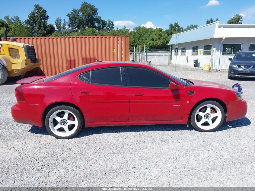 2006 Pontiac Grand Prix Gxp VIN: 2G2WC58C761272785 Lot: 43038523