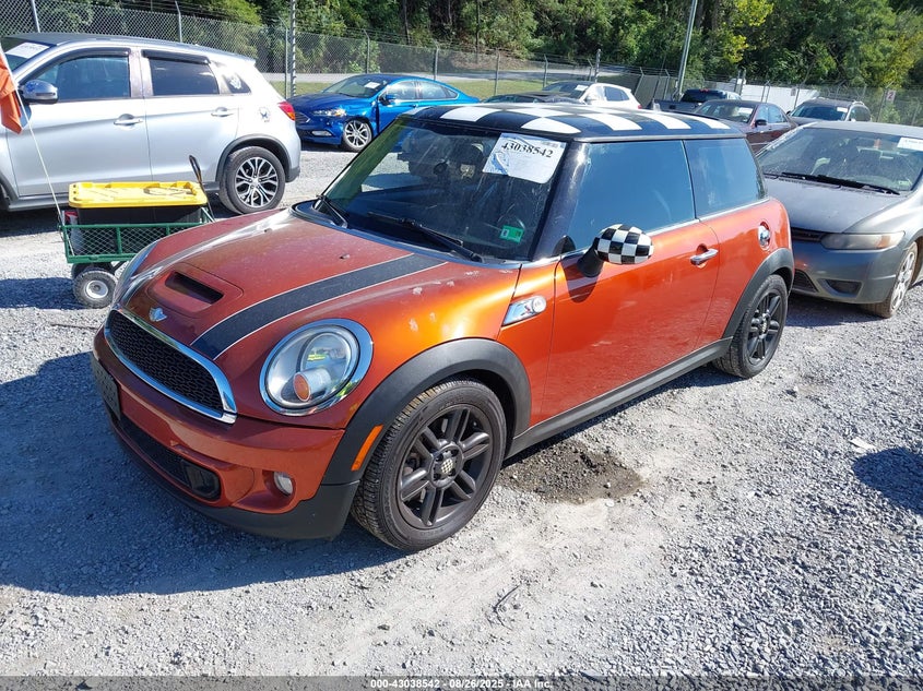 Vin: wmwsv3c50cty16502, lot: 43532686, mini cooper s 20122