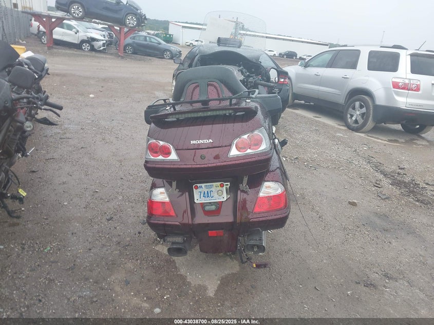 2007 Honda Gl1800 VIN: 1HFSC47F57A603070 Lot: 43038700
