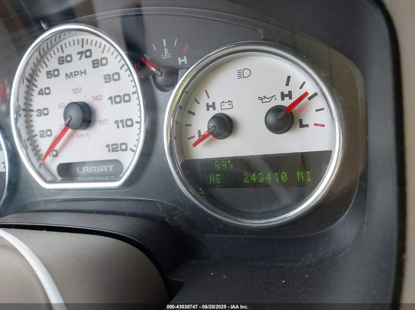 2004 Ford F-150 Lariat/Xlt VIN: 1FTPW125X4KC97283 Lot: 43038747