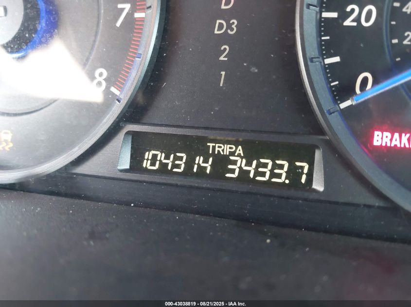 2010 Honda Accord Crosstour Ex VIN: 5J6TF1H32AL006523 Lot: 43038819