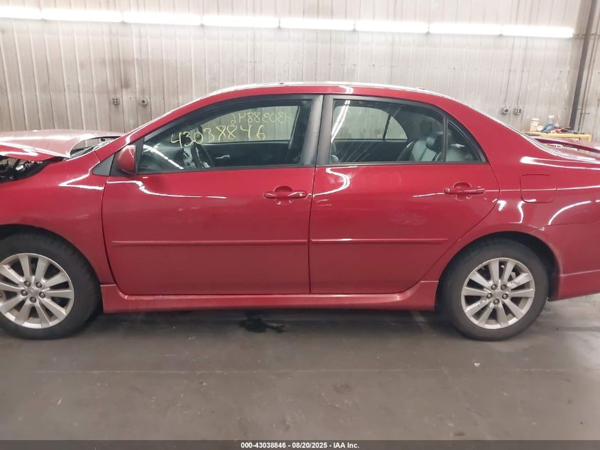 2009 Toyota Corolla S VIN: 1NXBU40E19Z150913 Lot: 43038846