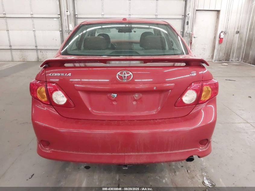 2009 Toyota Corolla S VIN: 1NXBU40E19Z150913 Lot: 43038846