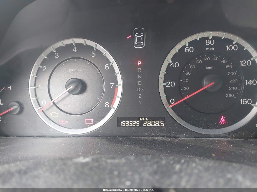 2010 Honda Accord 2.4 Ex-L VIN: 1HGCP2F83AA144656 Lot: 43038857