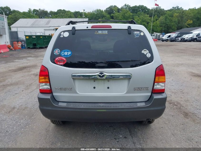 2003 Mazda Tribute Es V6 VIN: 4F2CZ96143KM46331 Lot: 43038903