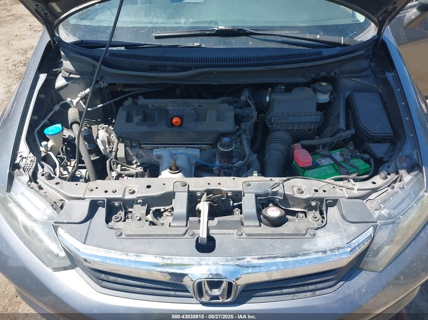 2012 Honda Civic Lx VIN: 19XFB2F5XCE090563 Lot: 43038910