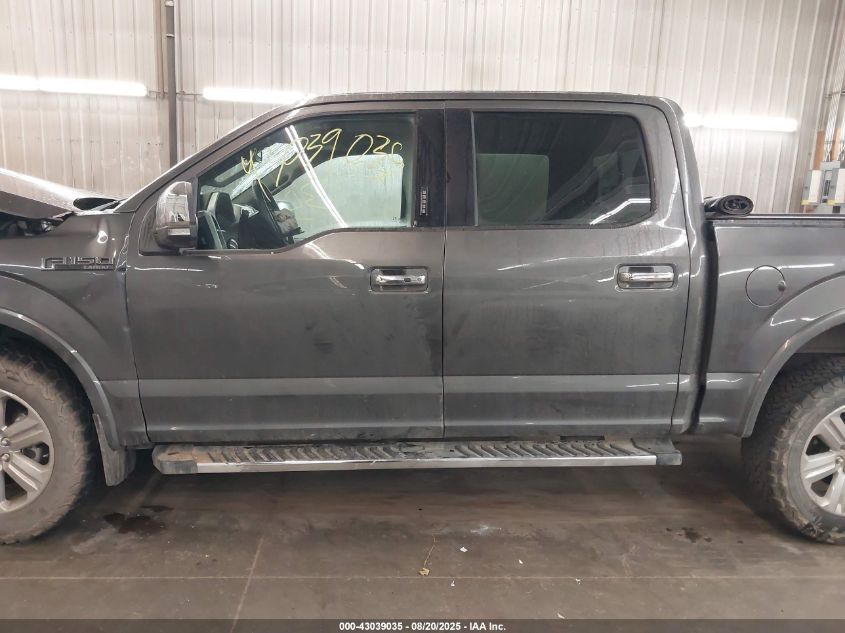 2020 Ford F-150 Lariat VIN: 1FTEW1E55LKD02049 Lot: 43039035