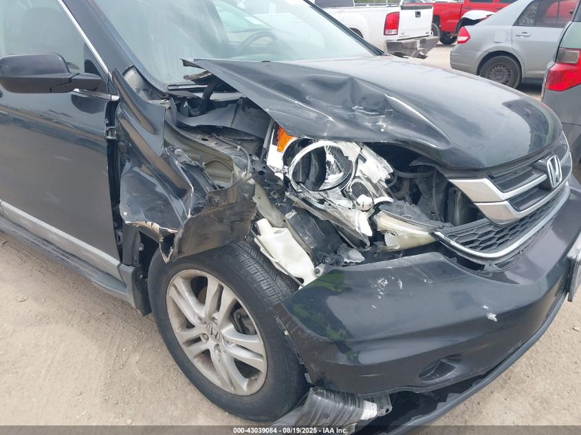 2010 Honda Cr-V Ex-L VIN: 5J6RE3H70AL003468 Lot: 43039084