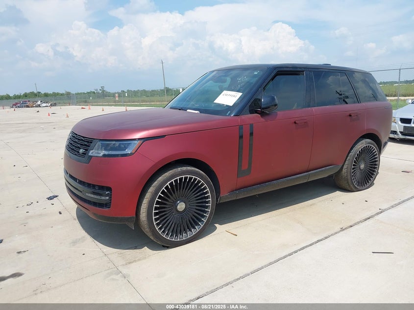 Vin: salkp9fu3pa022283, lot: 43533325, land rover range rover p400 se 20232