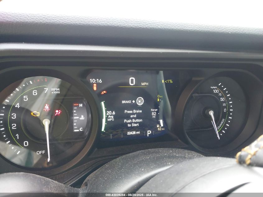 2024 JEEP WRANGLER 4XE SPORT S 4XE 1C4RJXN60RW293449