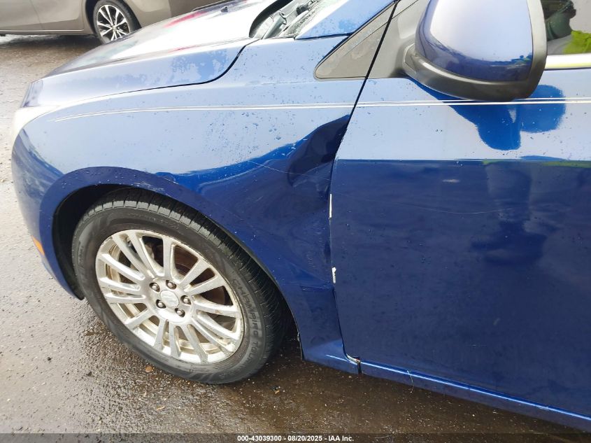 2012 Chevrolet Cruze Eco VIN: 1G1PK5SC2C7168823 Lot: 43039300