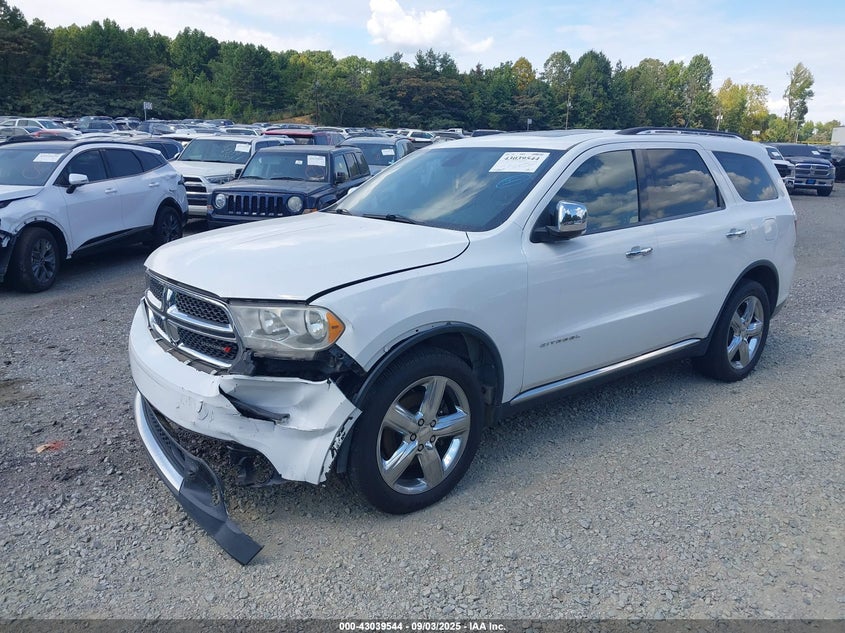 Vin: 1c4sdjet9dc561758, lot: 43533688, dodge durango citadel 20132