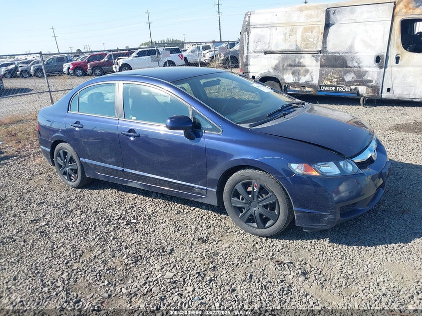 19XFA16559E007627 2009 Honda Civic Lx auction photo 1
