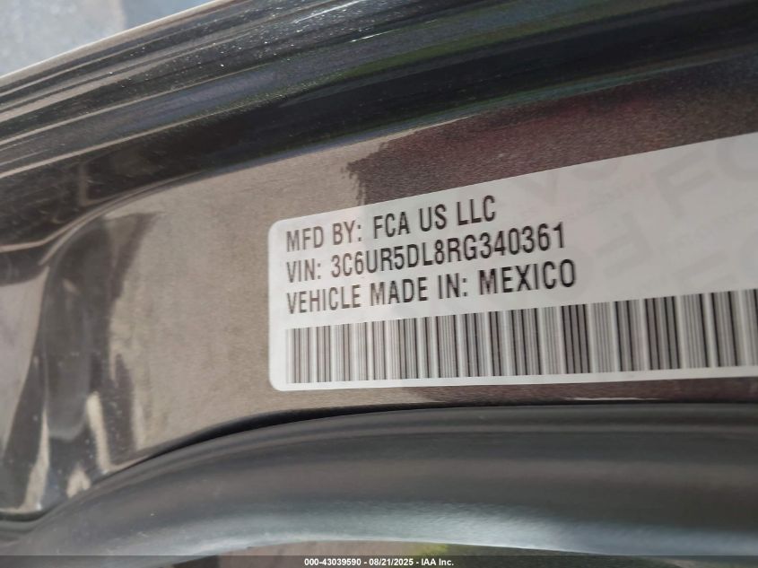 2024 Ram 2500 - 3C6UR5DL8RG340361