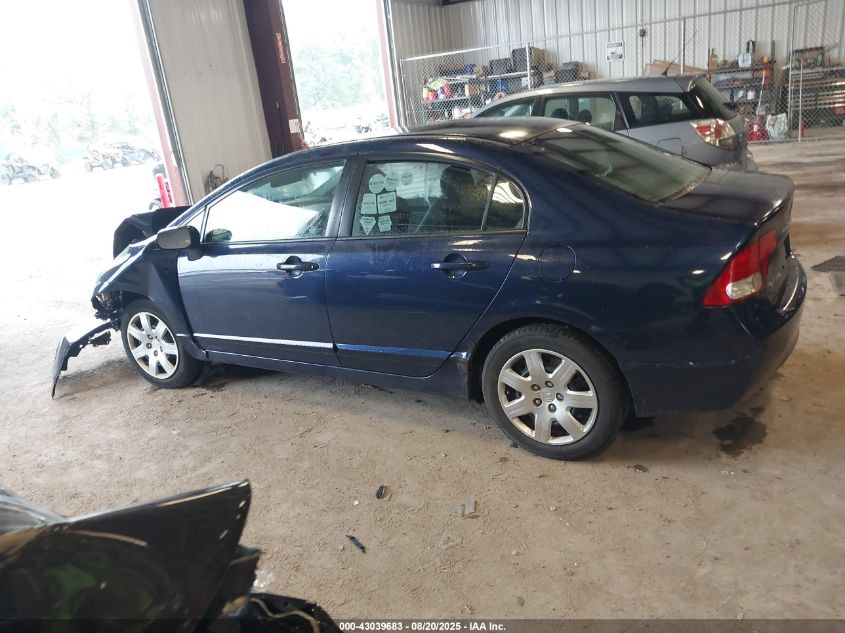 2010 Honda Civic Lx VIN: 2HGFA1F5XAH579982 Lot: 43039683