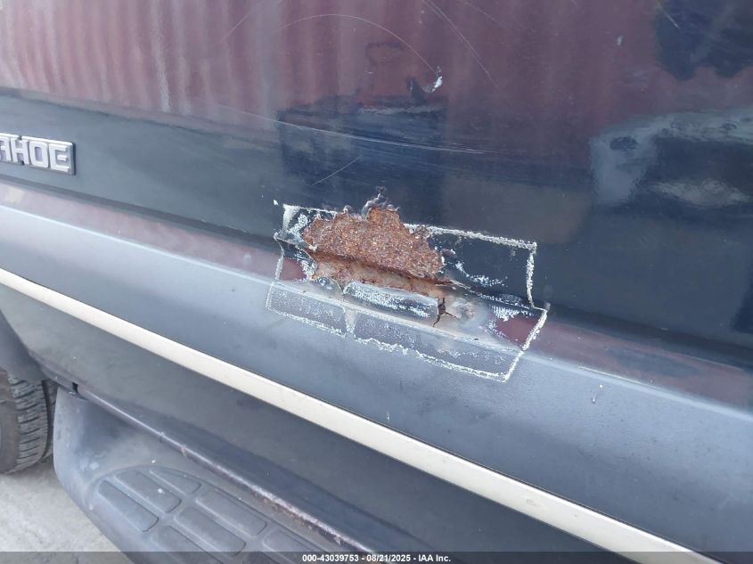 2003 Chevrolet Tahoe Ls VIN: 1GNEK13Z63J248081 Lot: 43039753