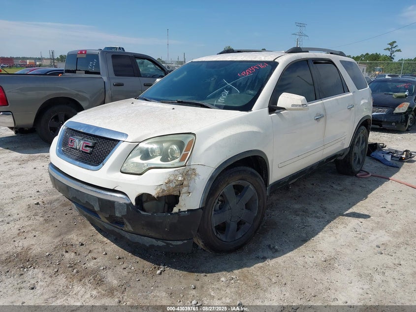 Vin: 1gkkvred0bj399293, lot: 43533905, gmc acadia slt-1 20112