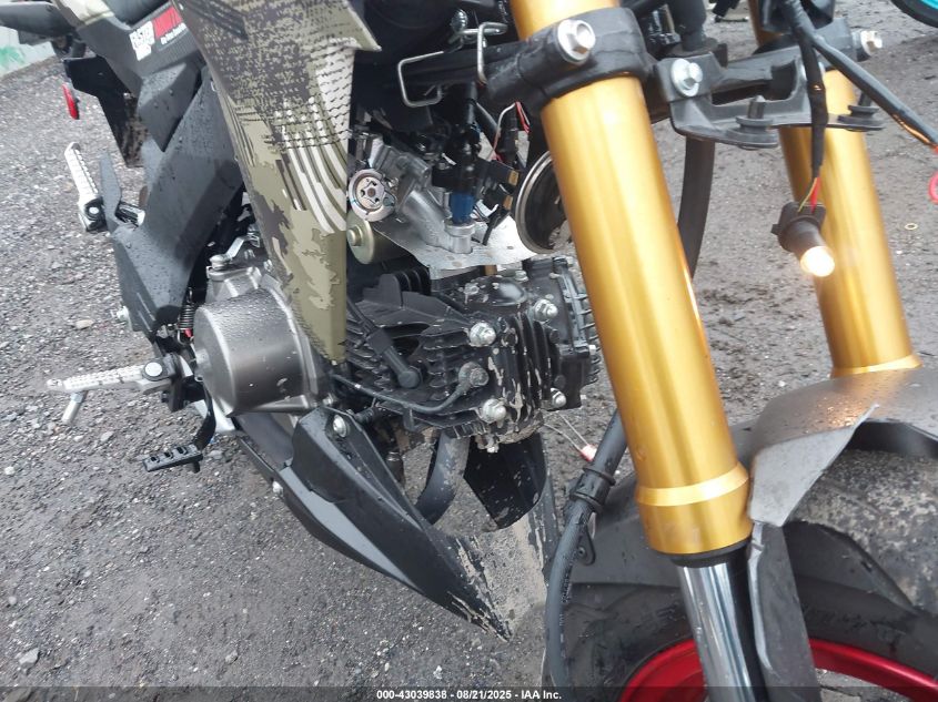 2025 Kawasaki Br125 J VIN: JKABRRJ15SDA33109 Lot: 43039838