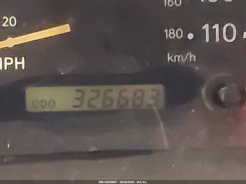 2000 Toyota Tacoma Base V6 VIN: 5TEWN72N0YZ687845 Lot: 43039907