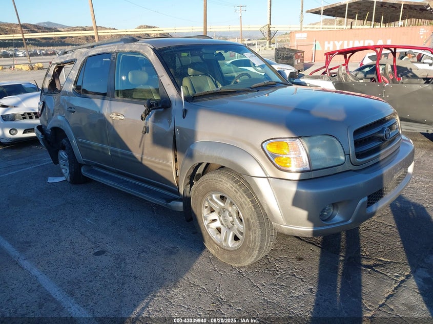 5TDZT34A03S204088 2003 Toyota Sequoia Sr5 V8 auction photo 1