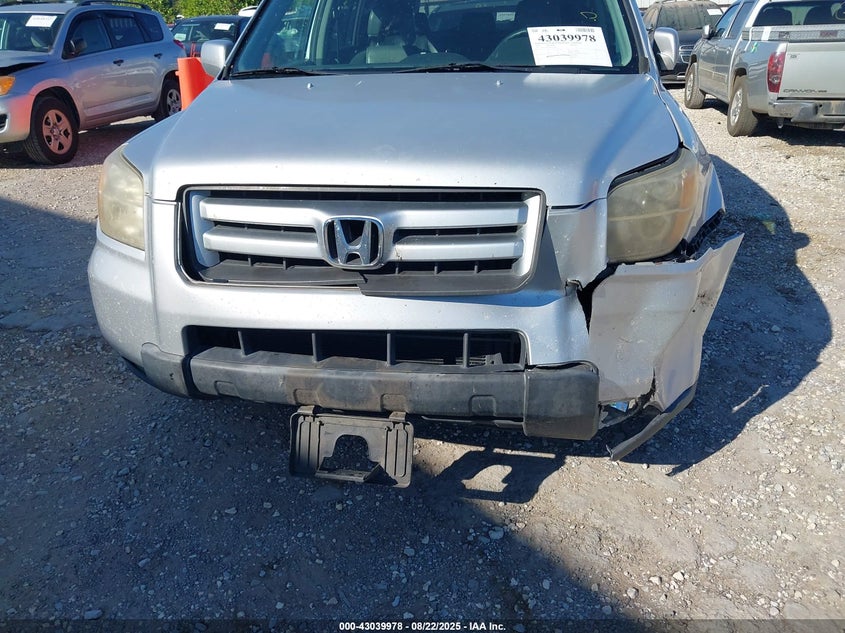 2008 Honda Pilot Ex-L VIN: 5FNYF18578B031184 Lot: 43039978
