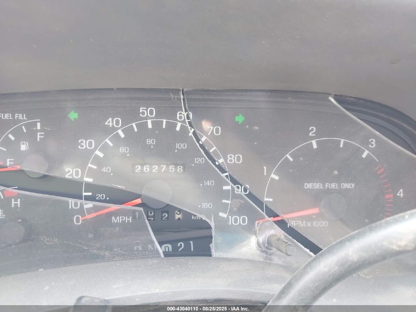 1999 Ford F-250 Lariat/Xl/Xlt VIN: 1FTNW21F3XEC42331 Lot: 43040110