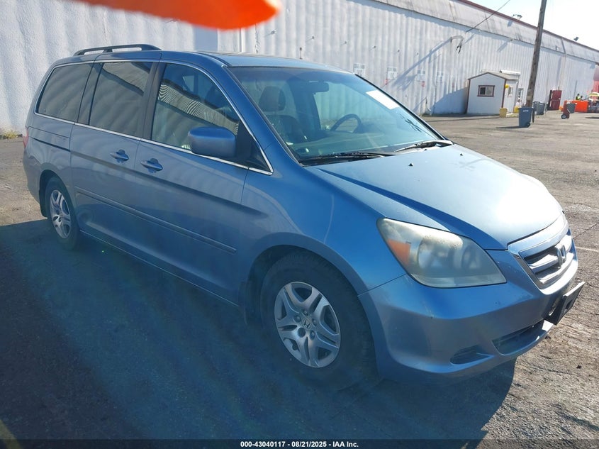 5FNRL38687B100562 2007 Honda Odyssey Ex-L auction photo 1