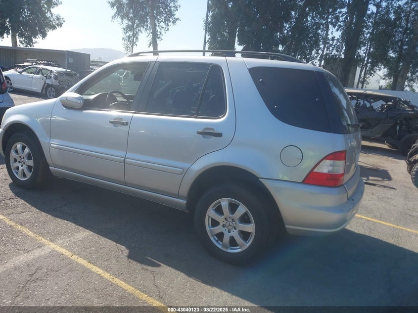 2003 Mercedes-Benz Ml 350 silver other gasoline 4JGAB57E33A410041 photo #4