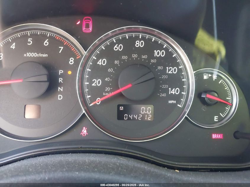 2008 Subaru Outback VIN: 4S4BP60CX87358688 Lot: 43040295