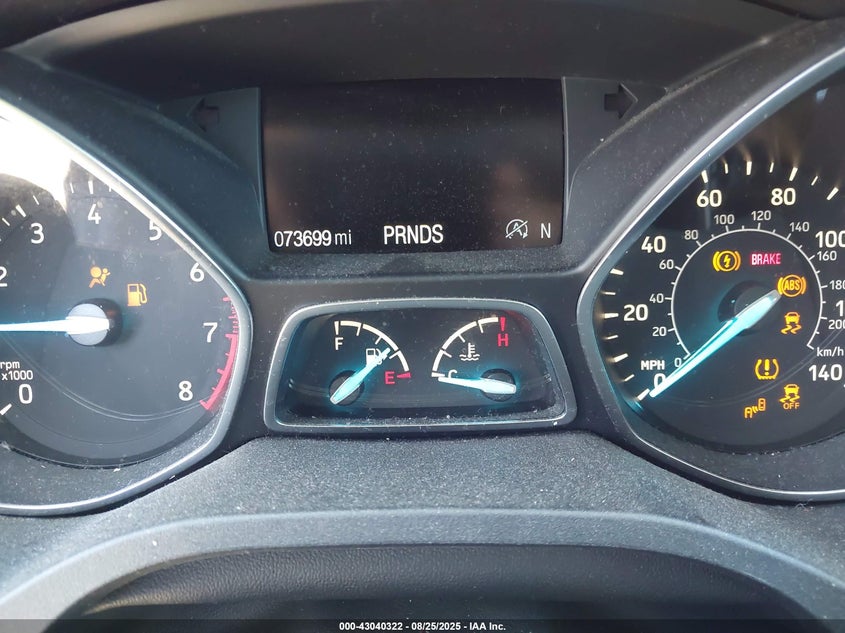 2017 FORD ESCAPE SE 1FMCU9G9XHUD39780