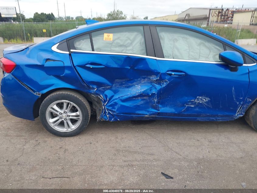 2018 Chevrolet Cruze Lt Auto VIN: 1G1BE5SM0J7139604 Lot: 43040378