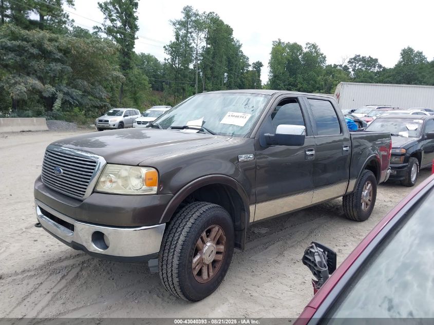 2008 Ford F-150 60Th Anniversary/Fx4/King Ranch/Lariat/Xlt VIN: 1FTPW14V88KB19522 Lot: 43040393