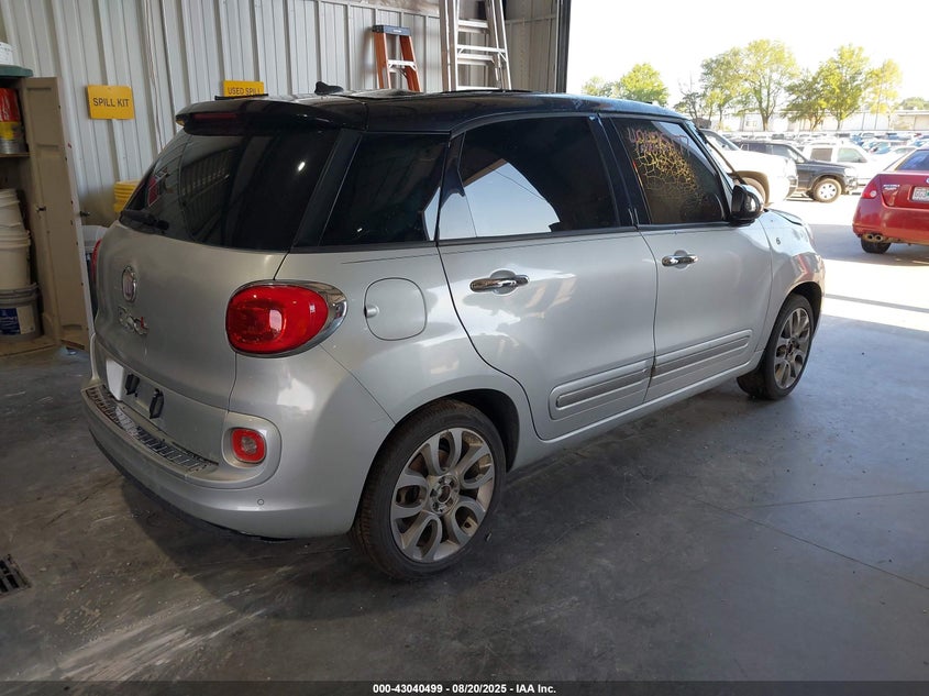 Vin: zfbcfach0ez029717, lot: 43534643, fiat 500l lounge 20144