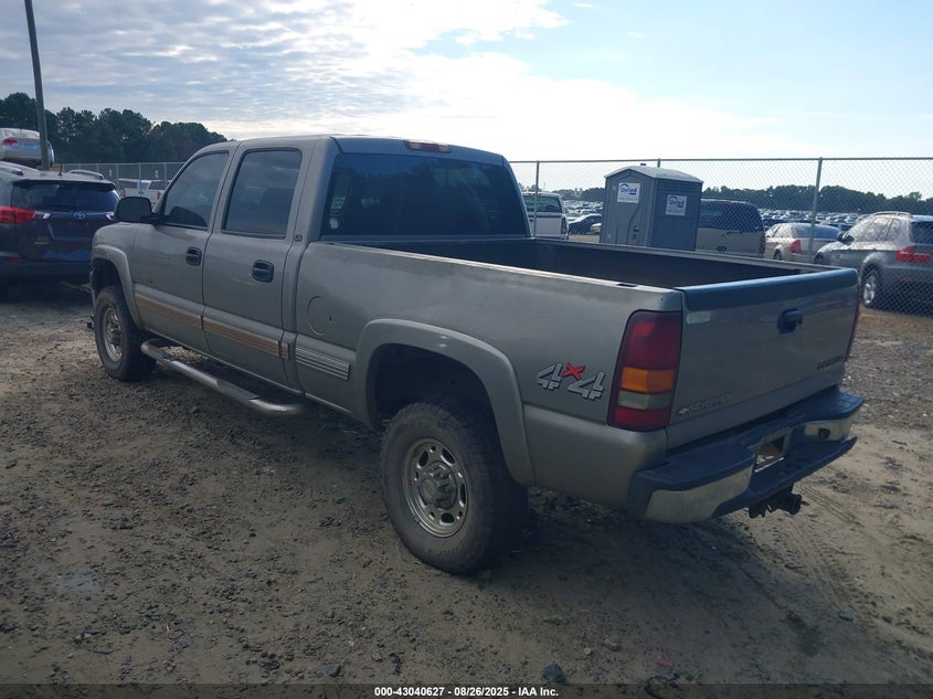2002 Chevrolet Silverado 2500Hd Ls VIN: 1GCHK23U52F235890 Lot: 43040627