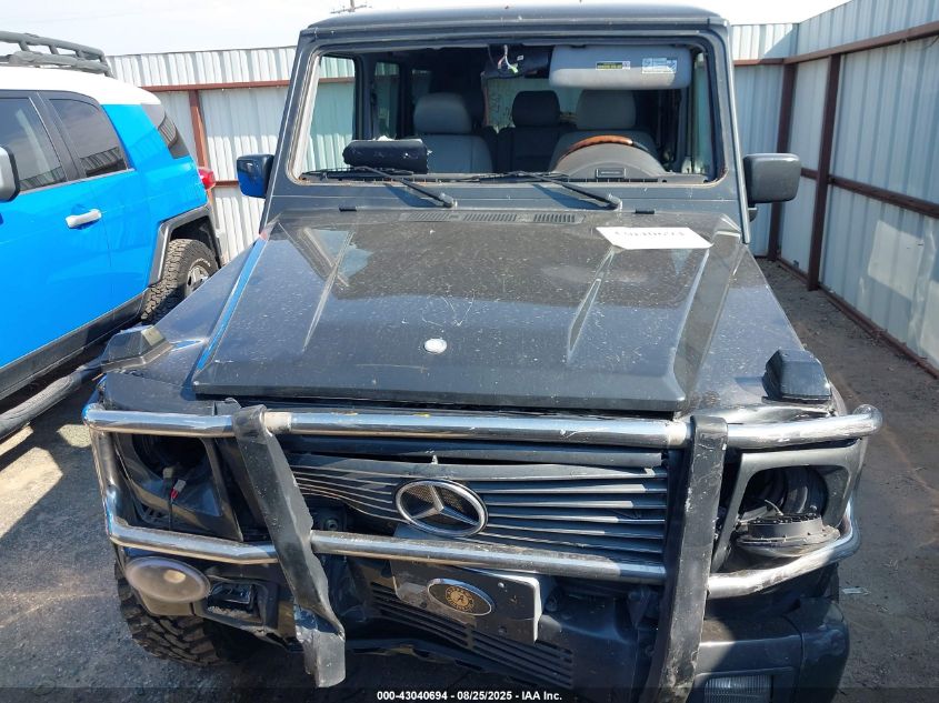 2002 Mercedes-Benz G 500 VIN: WDCYR49E32X128283 Lot: 43040694