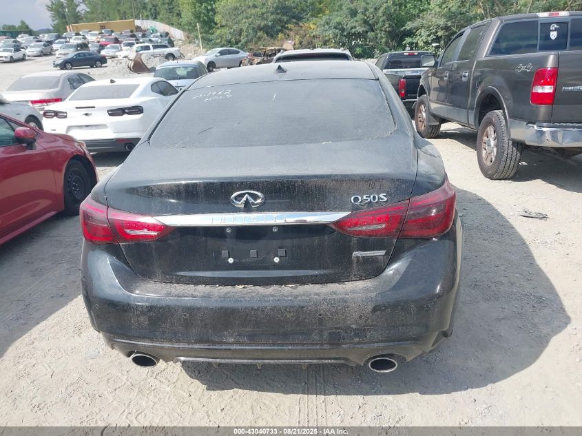 2019 Infiniti Q50 3.0T Signature Edition VIN: JN1EV7AP3KM541585 Lot: 43040733